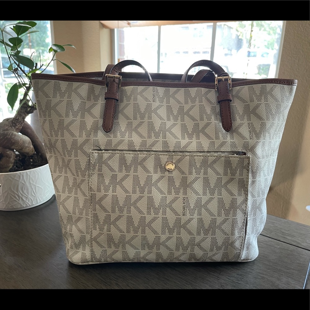 Michael Kors Large Logo Tote Bag